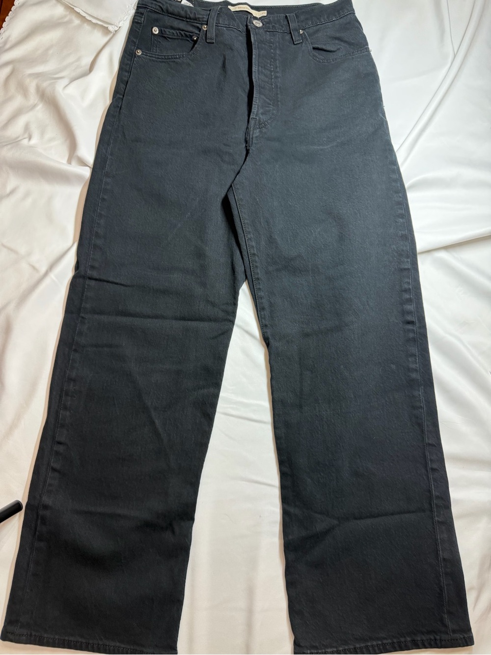 Levi's Women's Black Wide Leg Jeans